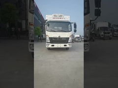 SINOTRUK HOWO 4*2 Φορτηγό ψυγείου για τη μεταφορά παγωτού και κατεψυγμένων τροφίμων